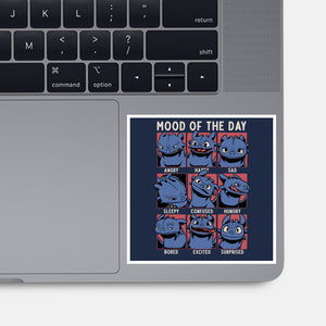 Viking Dragon Mood-None-Glossy-Sticker-Studio Mootant