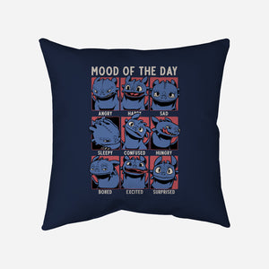 Viking Dragon Mood-None-Removable Cover w Insert-Throw Pillow-Studio Mootant