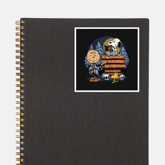 A Night In The Woods-None-Glossy-Sticker-glitchygorilla