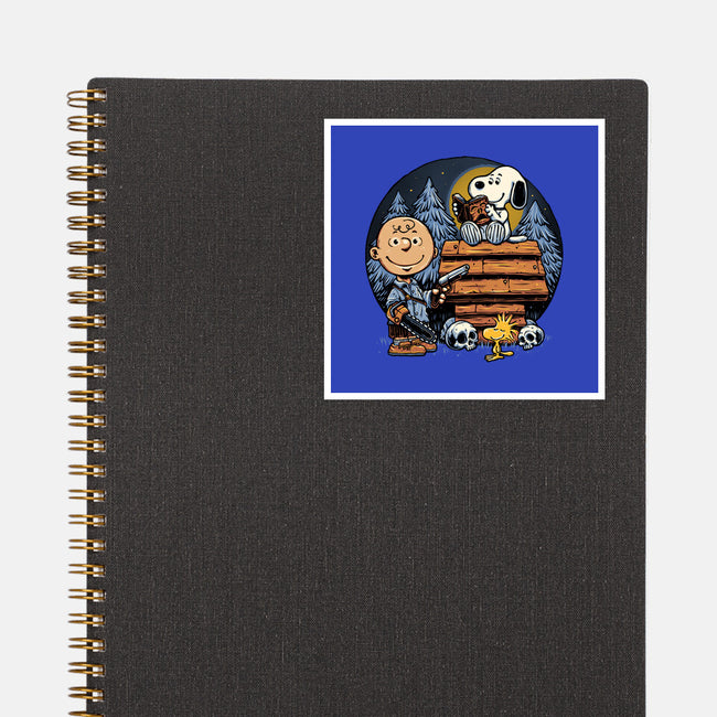A Night In The Woods-None-Glossy-Sticker-glitchygorilla