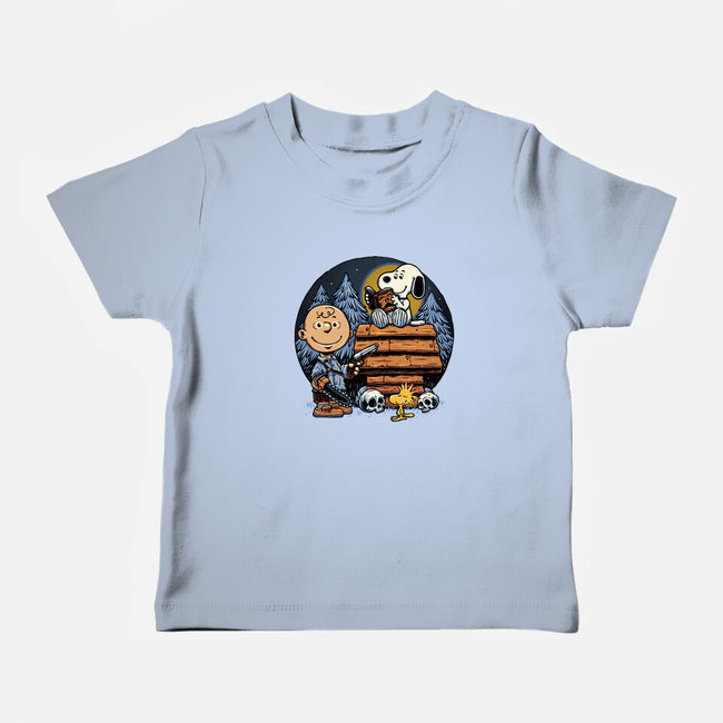 A Night In The Woods-Baby-Basic-Tee-glitchygorilla