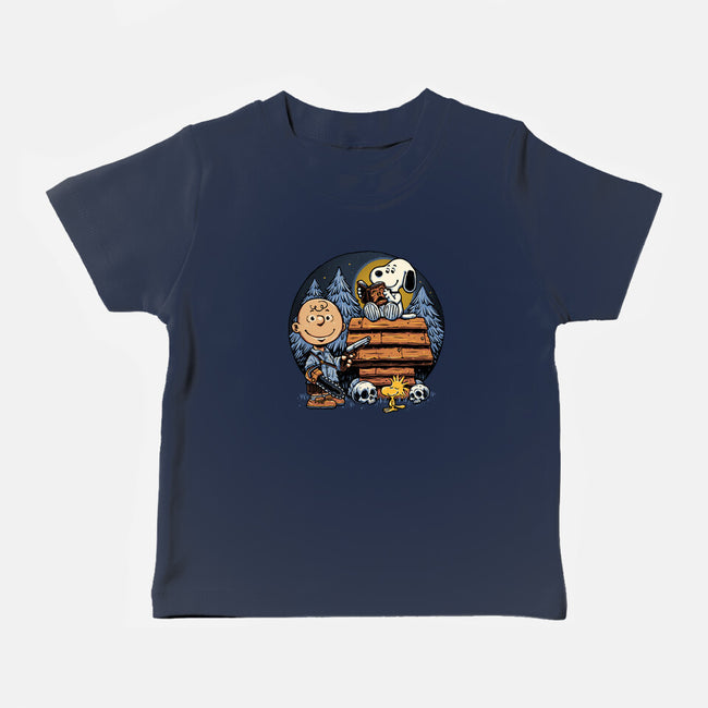 A Night In The Woods-Baby-Basic-Tee-glitchygorilla