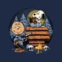 A Night In The Woods-Unisex-Basic-Tee-glitchygorilla