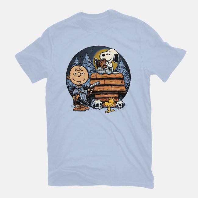 A Night In The Woods-Womens-Basic-Tee-glitchygorilla