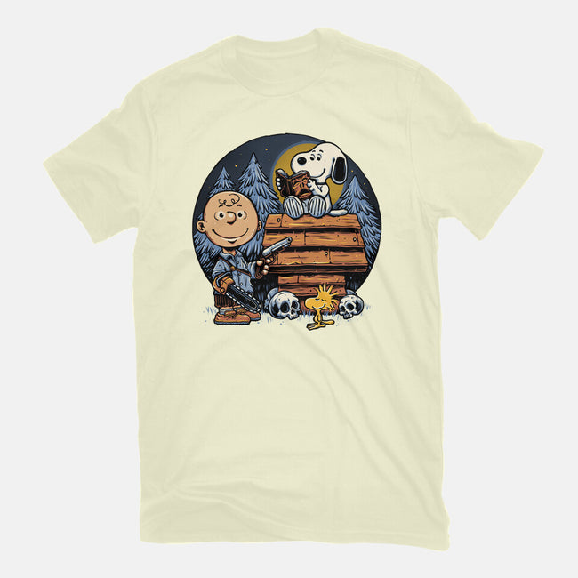 A Night In The Woods-Mens-Basic-Tee-glitchygorilla