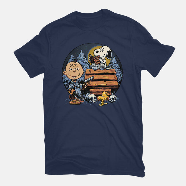 A Night In The Woods-Unisex-Basic-Tee-glitchygorilla