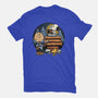 A Night In The Woods-Unisex-Basic-Tee-glitchygorilla