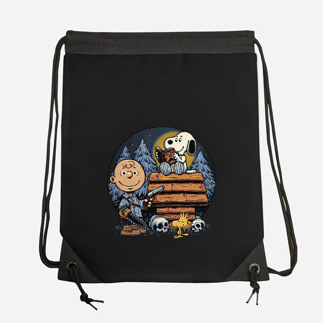 A Night In The Woods-None-Drawstring-Bag-glitchygorilla