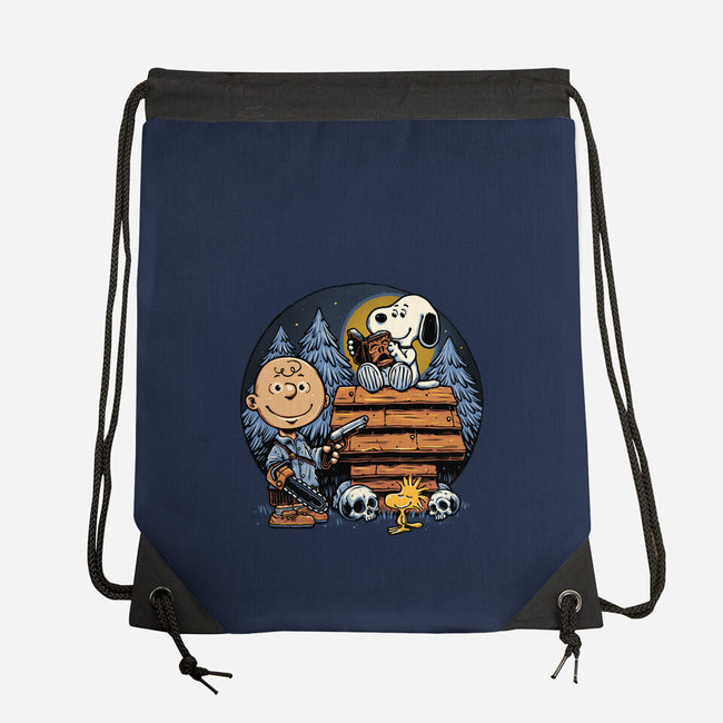 A Night In The Woods-None-Drawstring-Bag-glitchygorilla