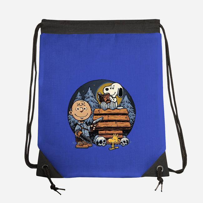 A Night In The Woods-None-Drawstring-Bag-glitchygorilla