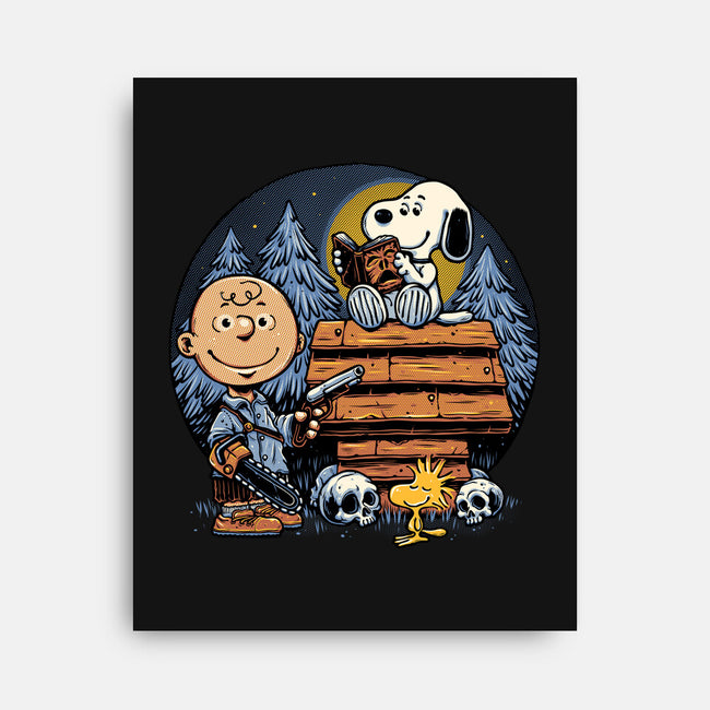 A Night In The Woods-None-Stretched-Canvas-glitchygorilla