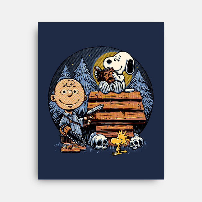 A Night In The Woods-None-Stretched-Canvas-glitchygorilla