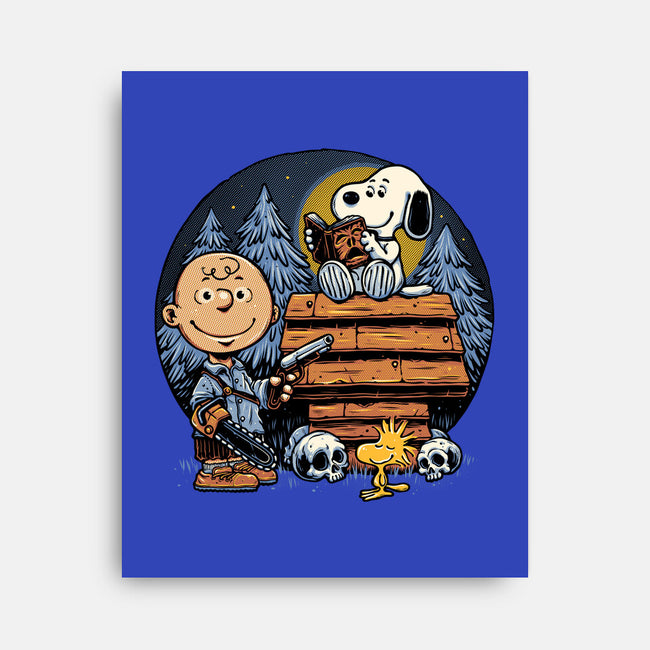 A Night In The Woods-None-Stretched-Canvas-glitchygorilla
