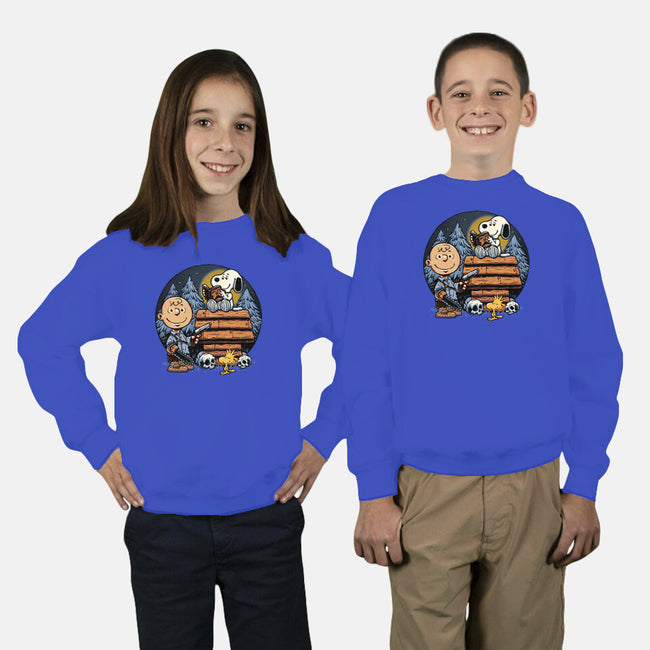 A Night In The Woods-Youth-Crew Neck-Sweatshirt-glitchygorilla