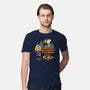 A Night In The Woods-Mens-Premium-Tee-glitchygorilla