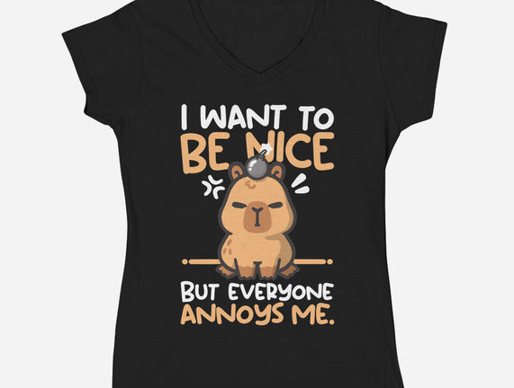 Capy Wants To Be Nice