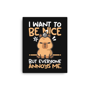 Capy Wants To Be Nice