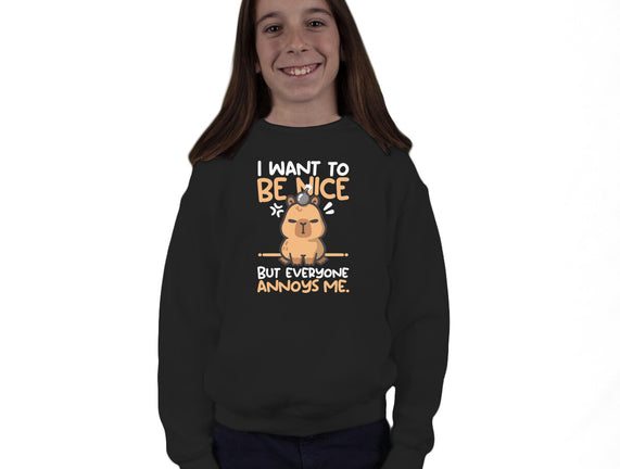 Capy Wants To Be Nice