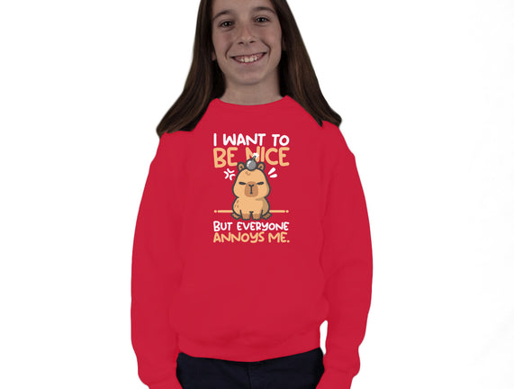 Capy Wants To Be Nice