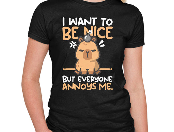 Capy Wants To Be Nice