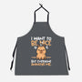 Capy Wants To Be Nice-Unisex-Kitchen-Apron-NemiMakeit