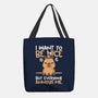 Capy Wants To Be Nice-None-Basic Tote-Bag-NemiMakeit