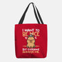 Capy Wants To Be Nice-None-Basic Tote-Bag-NemiMakeit