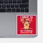 Capy Wants To Be Nice-None-Glossy-Sticker-NemiMakeit