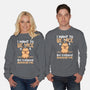 Capy Wants To Be Nice-Unisex-Crew Neck-Sweatshirt-NemiMakeit
