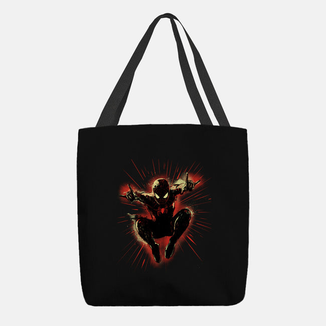 Mister Web-None-Basic Tote-Bag-kharmazero