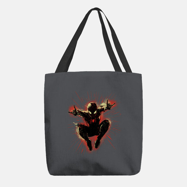 Mister Web-None-Basic Tote-Bag-kharmazero