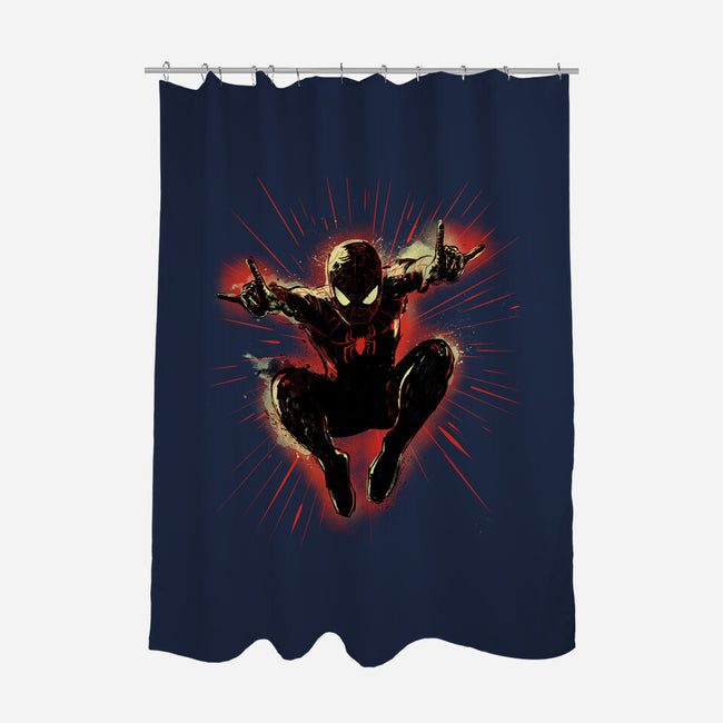 Mister Web-None-Polyester-Shower Curtain-kharmazero