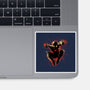 Mister Web-None-Glossy-Sticker-kharmazero