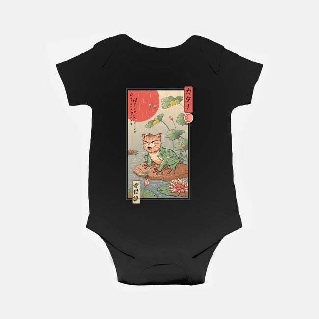 Cat Frog-Baby-Basic-Onesie-vp021
