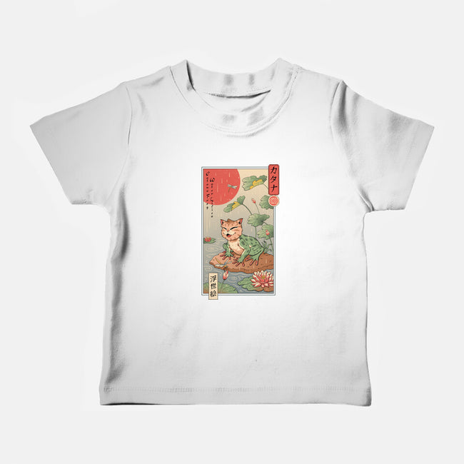 Cat Frog-Baby-Basic-Tee-vp021