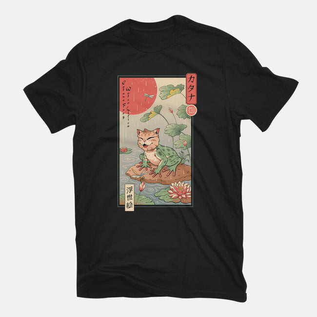 Cat Frog-Mens-Basic-Tee-vp021