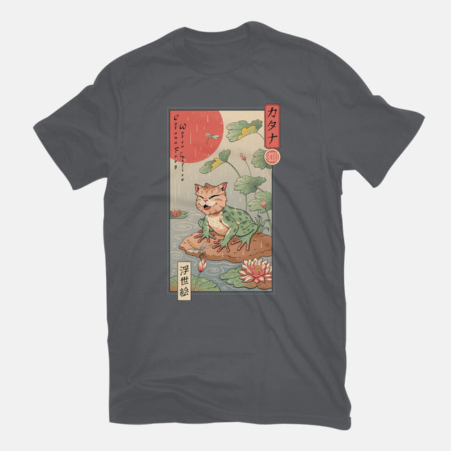 Cat Frog-Mens-Basic-Tee-vp021