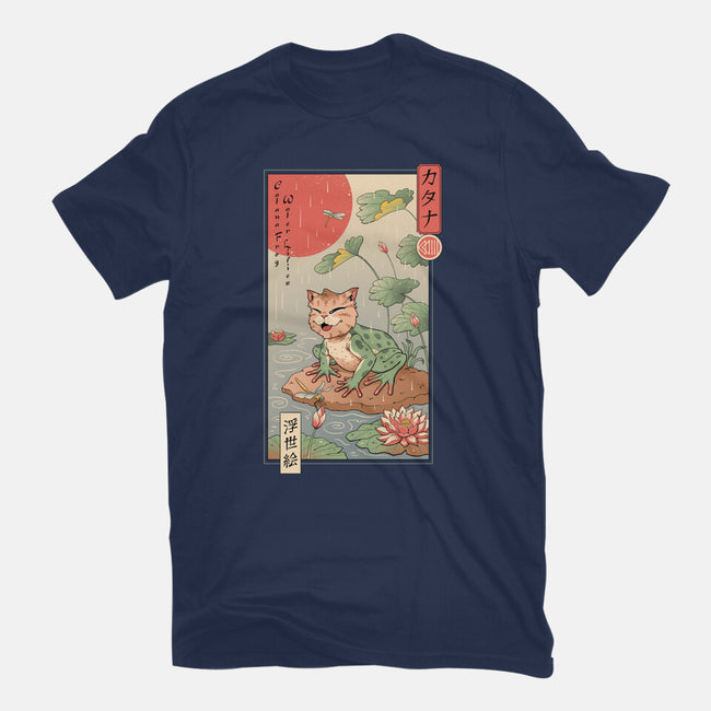 Cat Frog-Mens-Basic-Tee-vp021