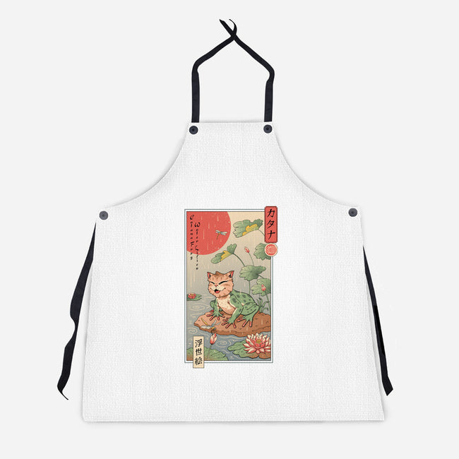 Cat Frog-Unisex-Kitchen-Apron-vp021