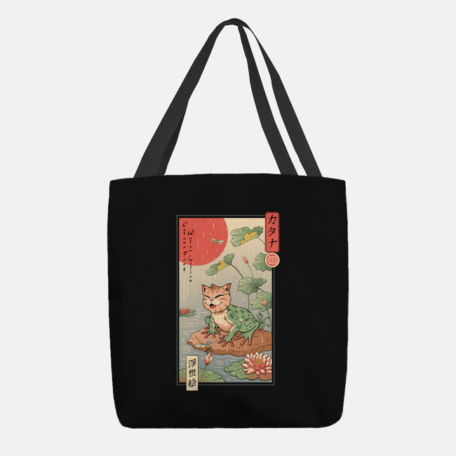 Cat Frog-None-Basic Tote-Bag-vp021