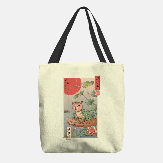 Cat Frog-None-Basic Tote-Bag-vp021