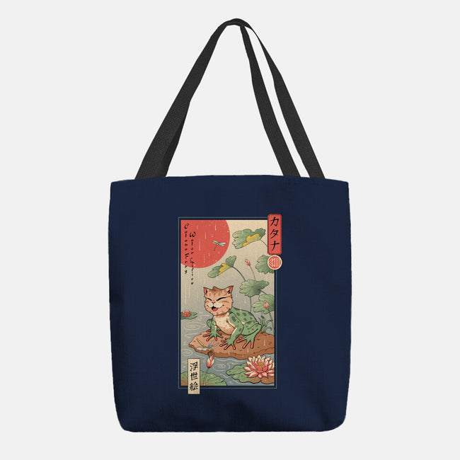 Cat Frog-None-Basic Tote-Bag-vp021