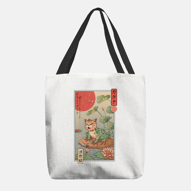 Cat Frog-None-Basic Tote-Bag-vp021
