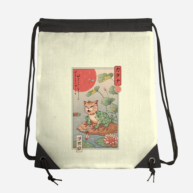 Cat Frog-None-Drawstring-Bag-vp021
