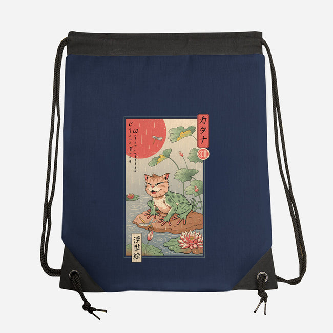 Cat Frog-None-Drawstring-Bag-vp021
