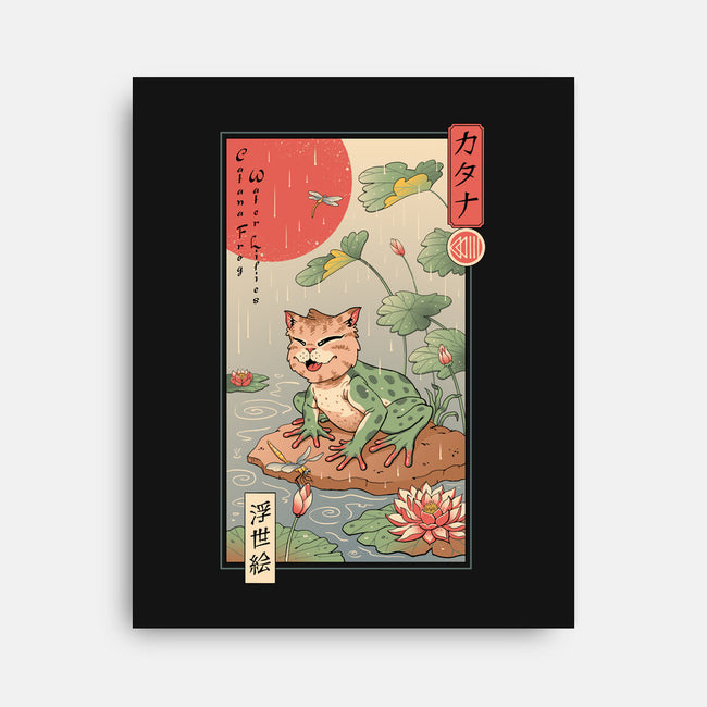 Cat Frog-None-Stretched-Canvas-vp021