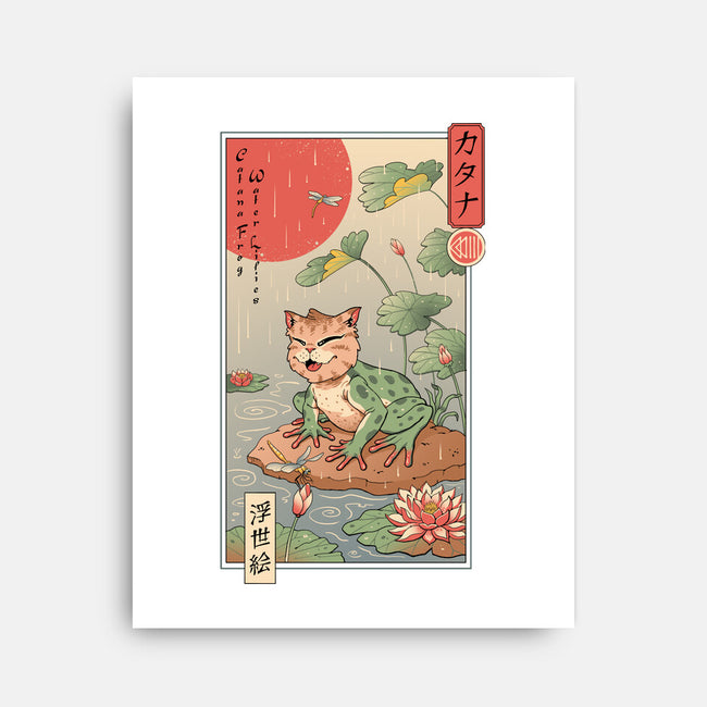 Cat Frog-None-Stretched-Canvas-vp021