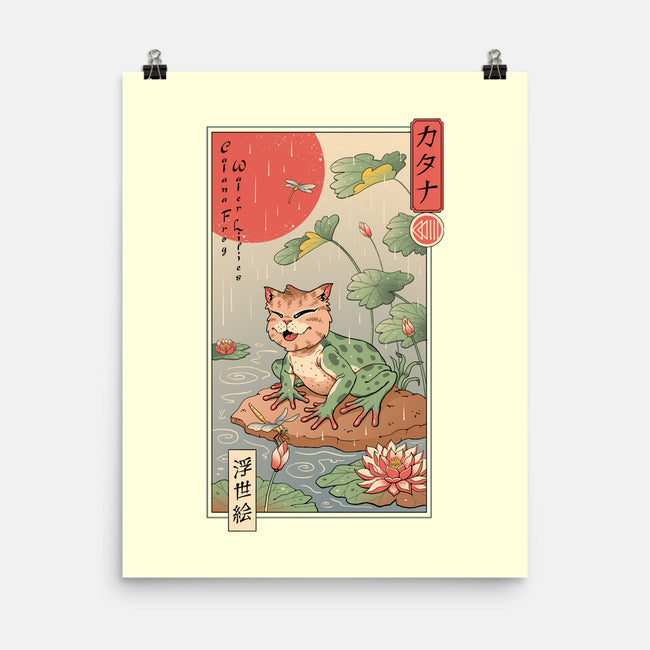 Cat Frog-None-Matte-Poster-vp021