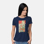 Cat Frog-Womens-Basic-Tee-vp021