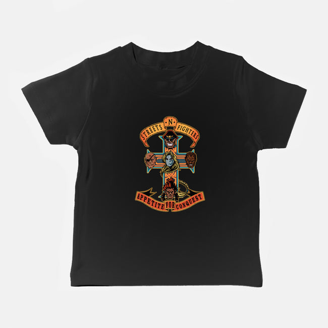 Streets N Fighters-Baby-Basic-Tee-AndreusD